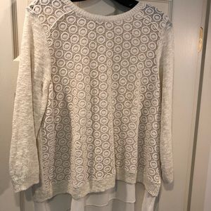 Lucky Brand Cream Sweater